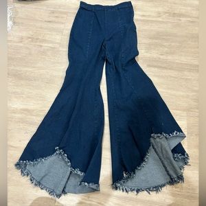Cropped Flare Pants